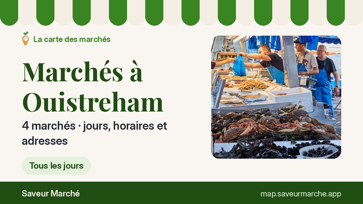 Marchés du mercredi à Ouistreham