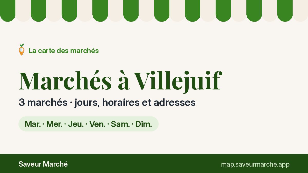 Marchés du dimanche à Villejuif