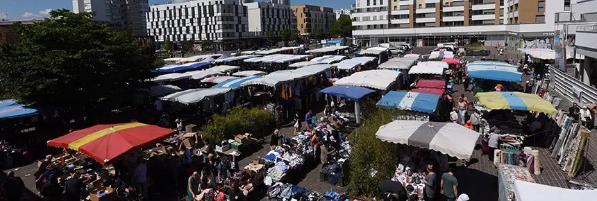 Marché du Centre aux Ulis (91)