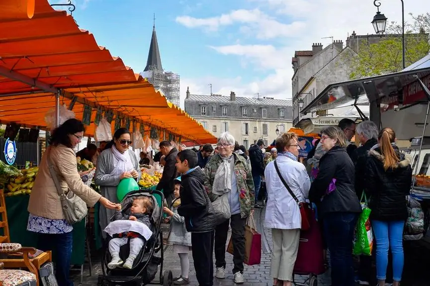 Marché village à Bagneux (92)