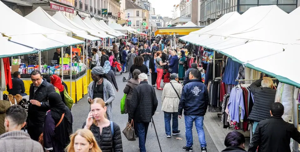 Marché du Centre à Clichy la Garenne (92)