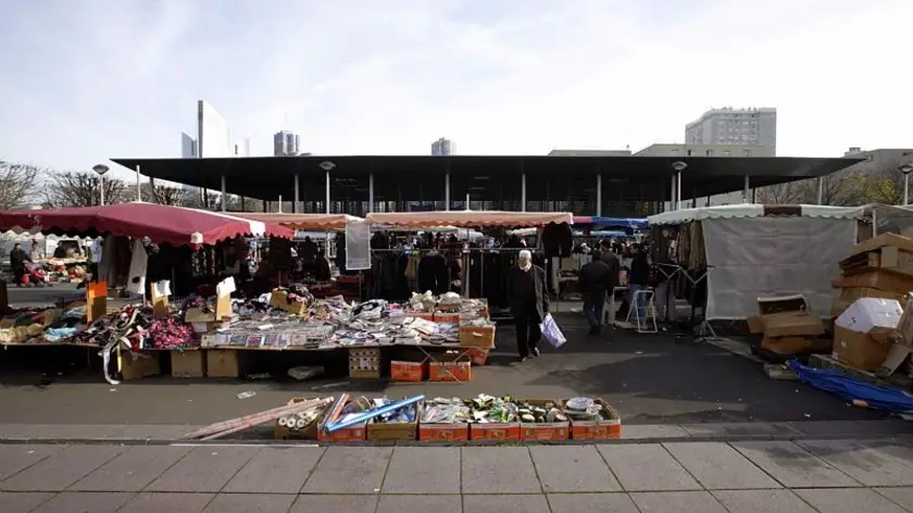 Marché Pablo Picasso à Nanterre (92)
