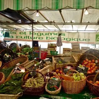 Marché bio à Sceaux (92)