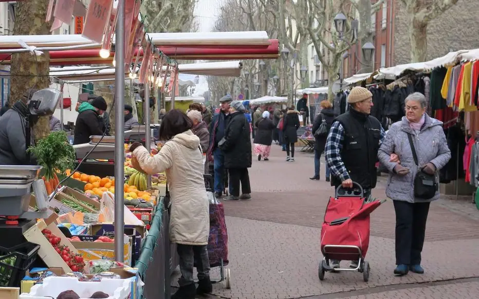 Marché de la Gare à Aulnay-sous-Bois (93)