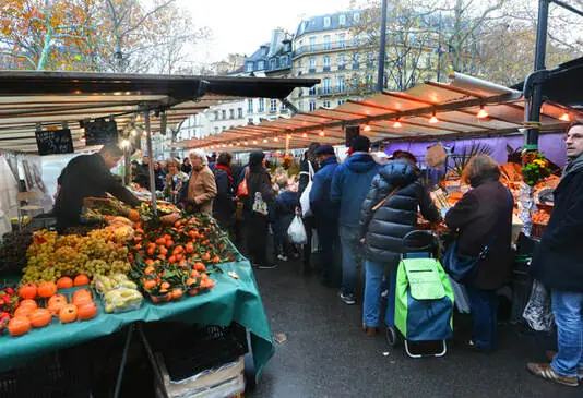 Marché Maubert à Paris 5e