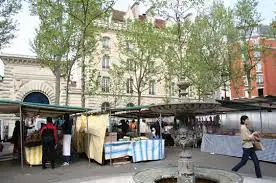 Marché Monge à Paris 5e