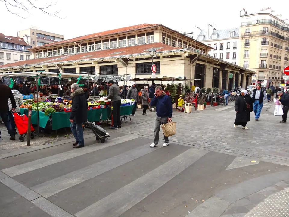 Marché d'Aligre - Beauvau à Paris 12e