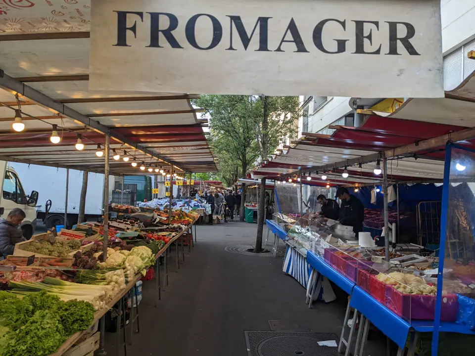 Marché Maison-Blanche à Paris 13e