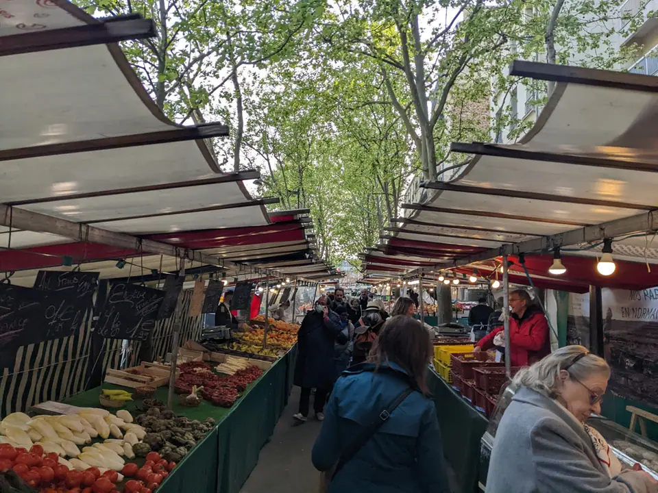Marché Auguste Blanqui à Paris 13e