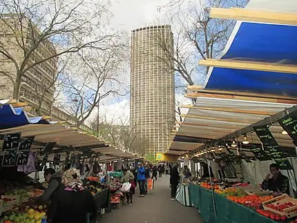 Marché Edgar Quinet à Paris 14e