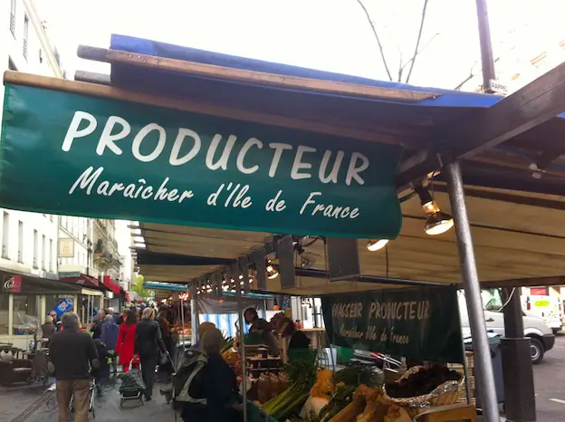 Marché Point du Jour à Paris 16e