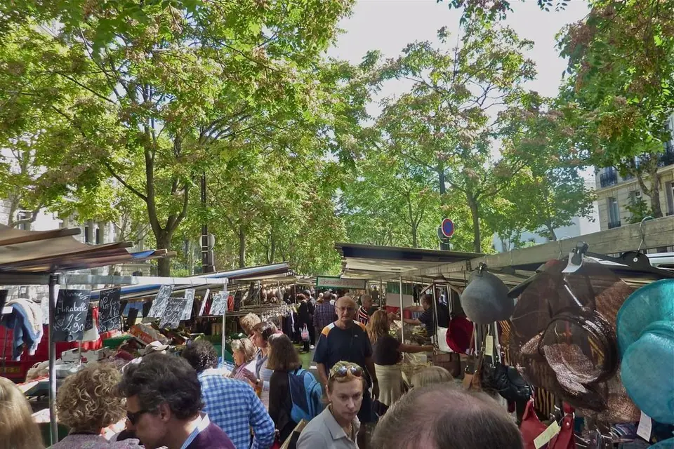 Marché Président Wilson à Paris 16e