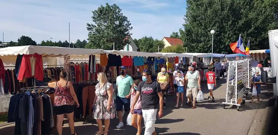 Marché de Stella Plage à Cucq (stella Plage) (62)