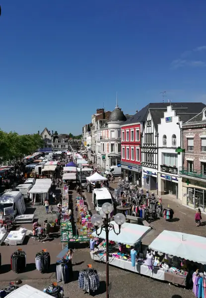 Marché du Centre à Péronne (80)