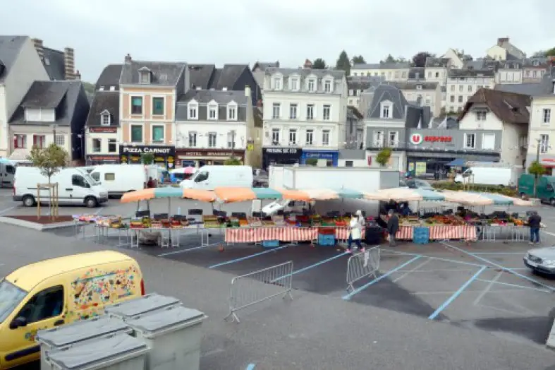 Marché du Centre à Bolbec (76)