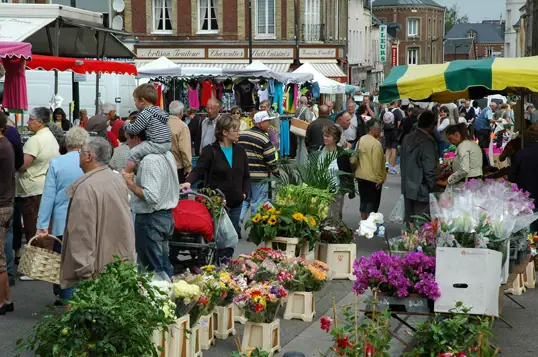 Marché du Centre à Saint-Romain-de-Colbosc (76)