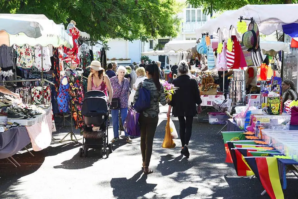 Marché du Sablon à Metz (57)