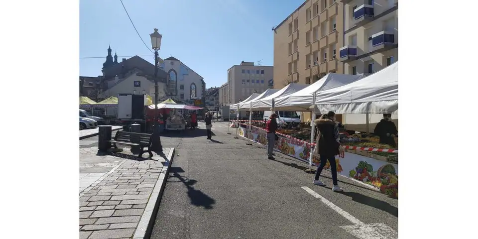 Marché du Centre à Saint-Avold (57)