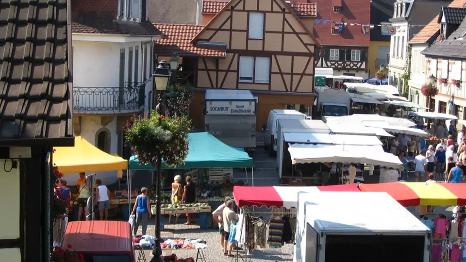 Marché du Centre à Erstein (67)