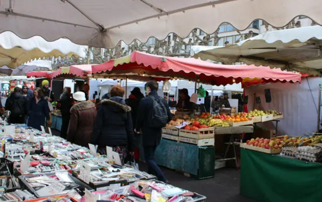 Marché Place Broglie à Strasbourg (67)