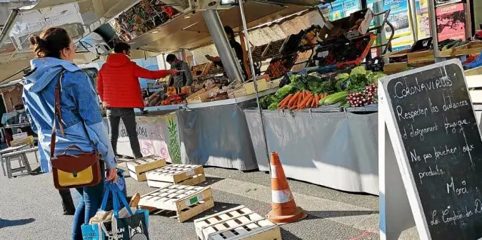 Marché Saint-Marc à Brest (29)