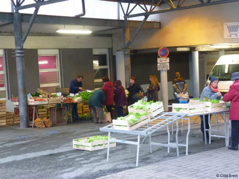 Marché Pilier Rouge à Brest (29)