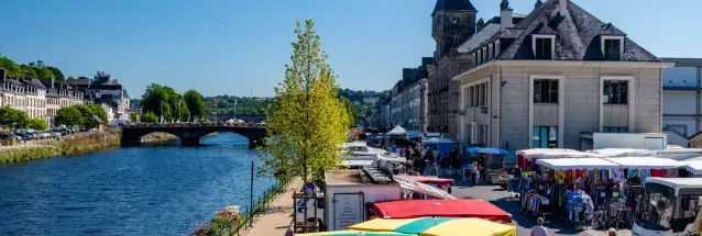 Marché du Centre à Châteaulin (29)