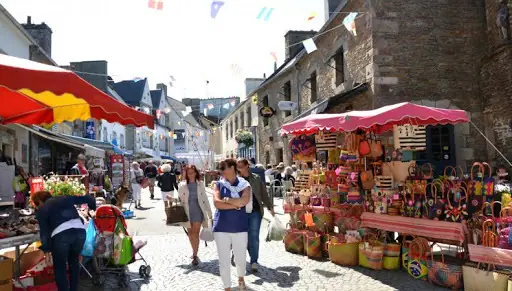 Marché du Centre au Conquet (29)