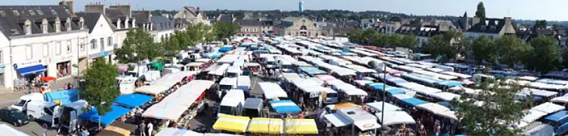 Marché du Centre à Pont-l'Abbé (29)