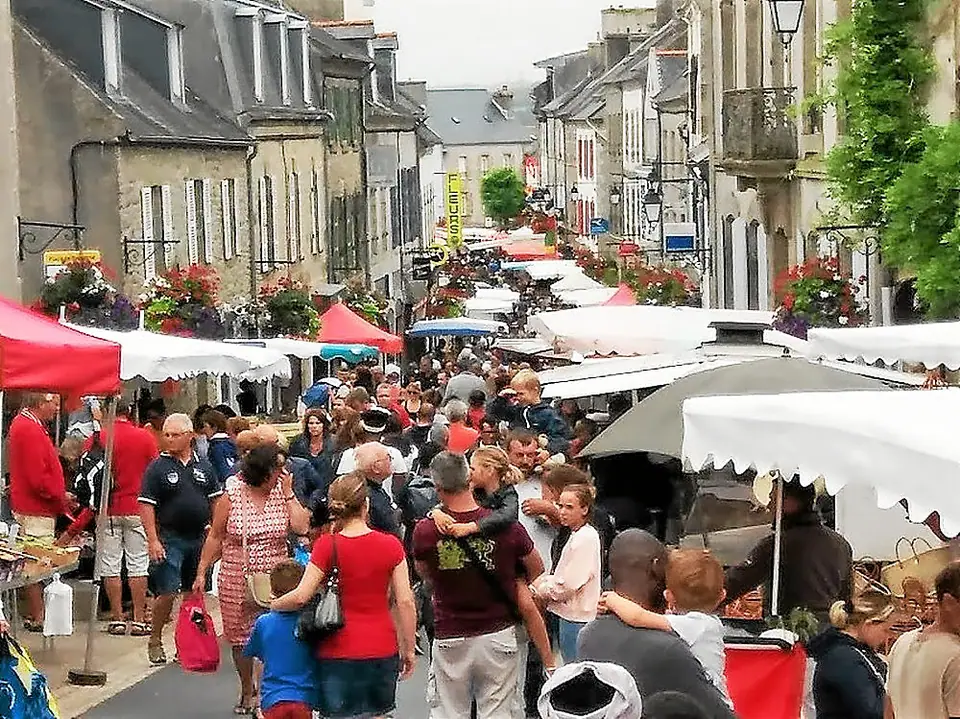 Marché du Centre à Saint-Renan (29)