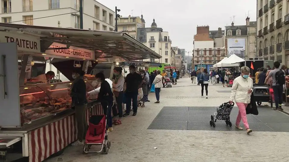 Marché de Saint-Germain à Rennes (35)