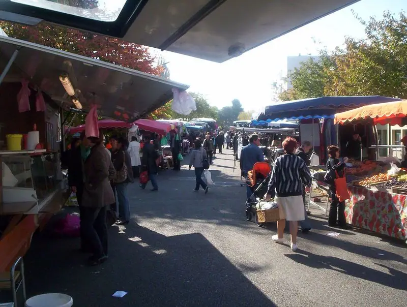 Marché de Villejean à Rennes (35)