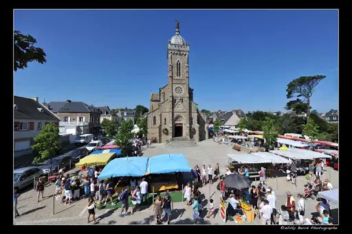 Marché du Centre à Saint-Lunaire (35)
