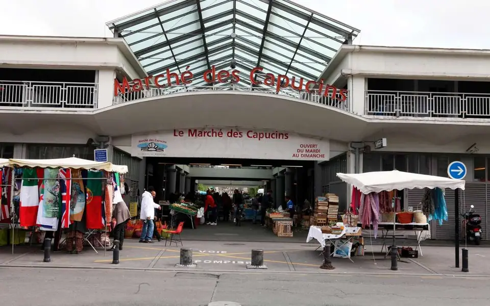 Marché des Capucins à Bordeaux (33)