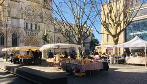 Marché des bouquinistes à Bordeaux (33)