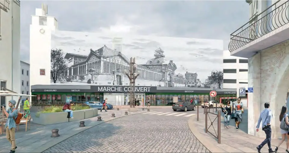 Marché Couvert à Agen (47)