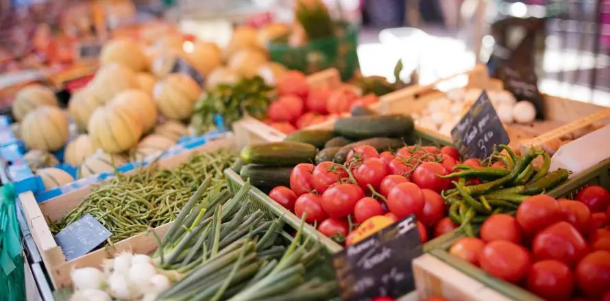 Marché du Centre à Mézin (47)