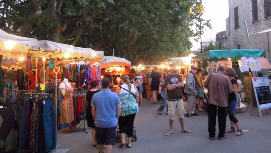 Marché Nocturne à Barjac (30)