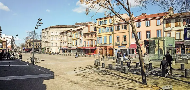 Marché aux fleurs Jeanne d'Arc à Toulouse (31)