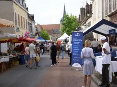 Marché du Centre à Villeneuve-l'Archevêque (89)