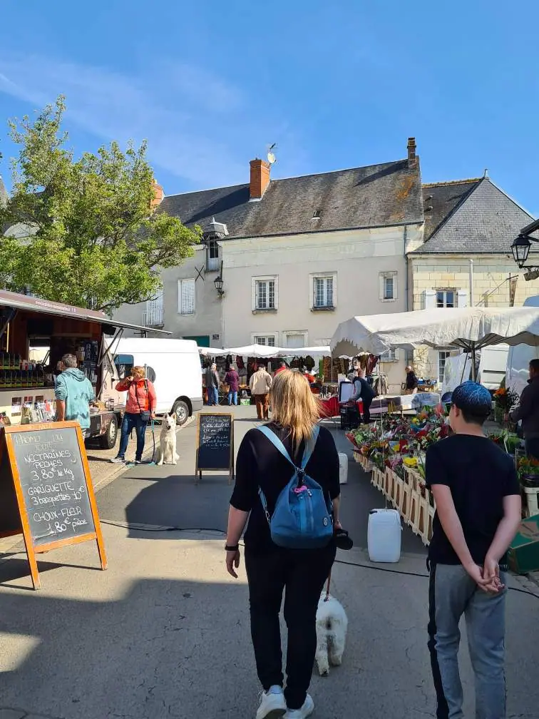 Marché du Centre à Sainte-Maure-de-Touraine (37)