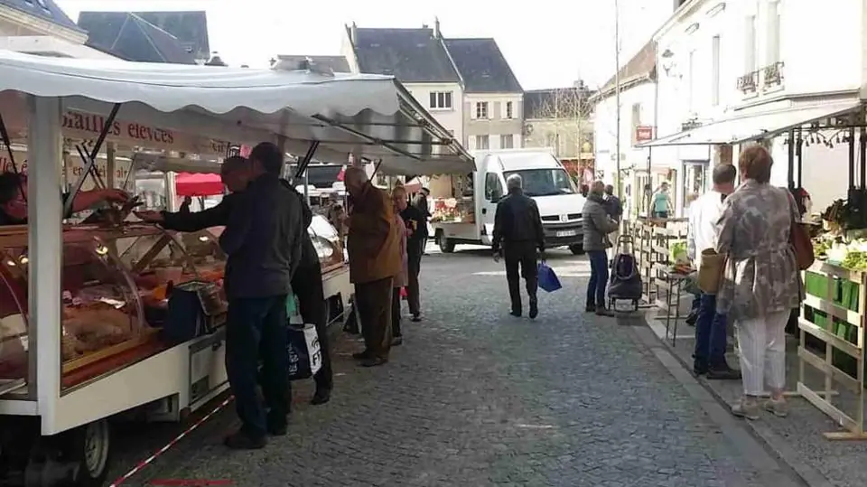 Marché du Centre à Montrichard (41)