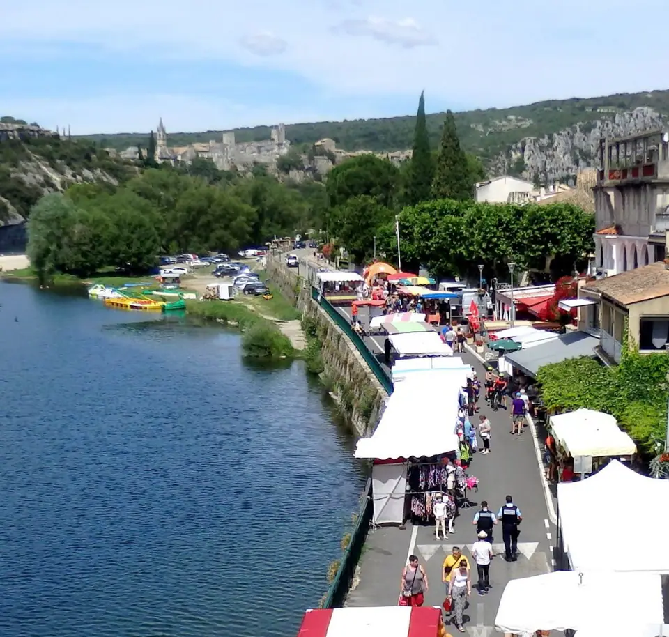 Marché du Centre à Saint-Martin-d'Ardèche (07)