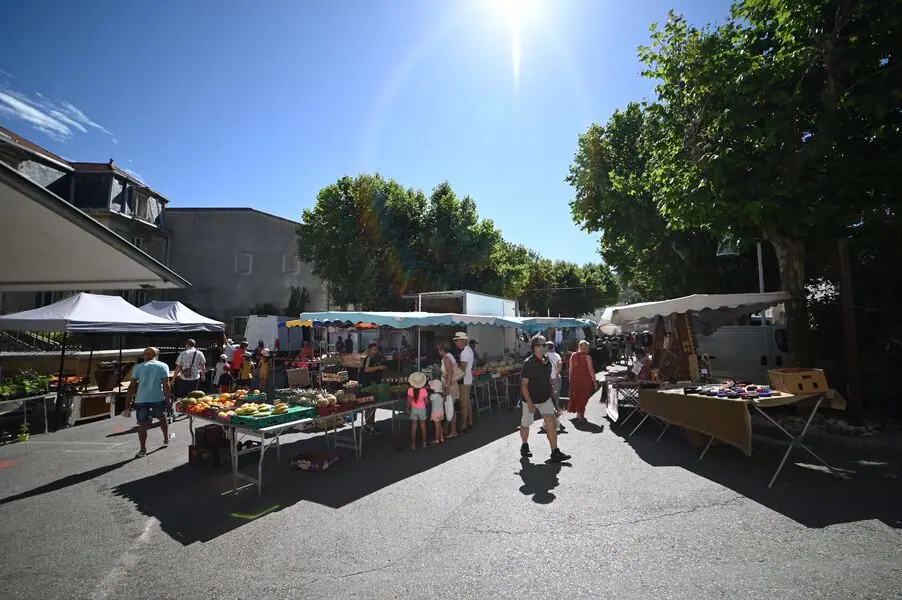 Marché du Centre à Saint-Péray (07)