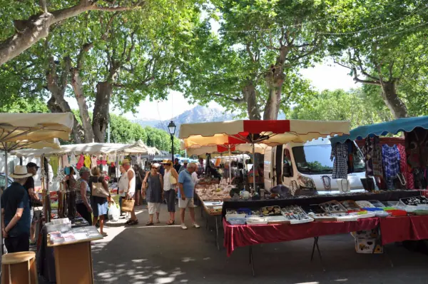 Marché du Centre à Buis-les-Baronnies (26)
