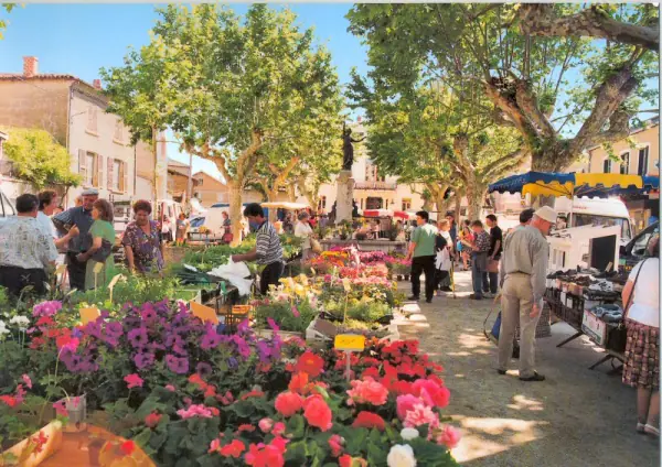 Marché du Centre à Hauterives (26)