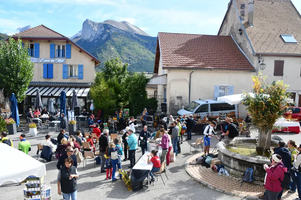 Marché du Centre à Lus-la-Croix-Haute (26)