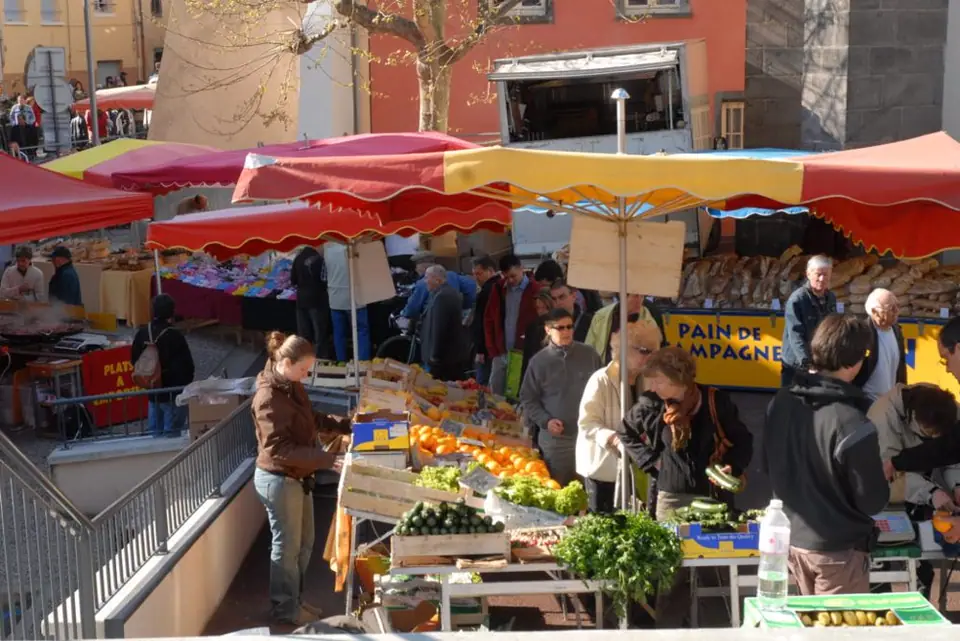 Marché du Centre à Aubière (63)