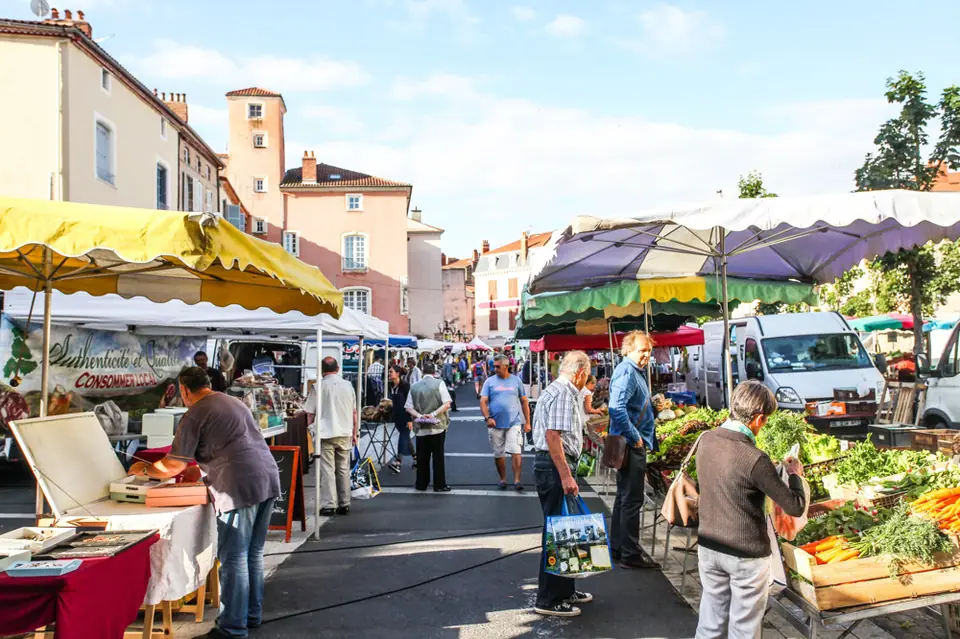Marché du Centre à Issoire (63)