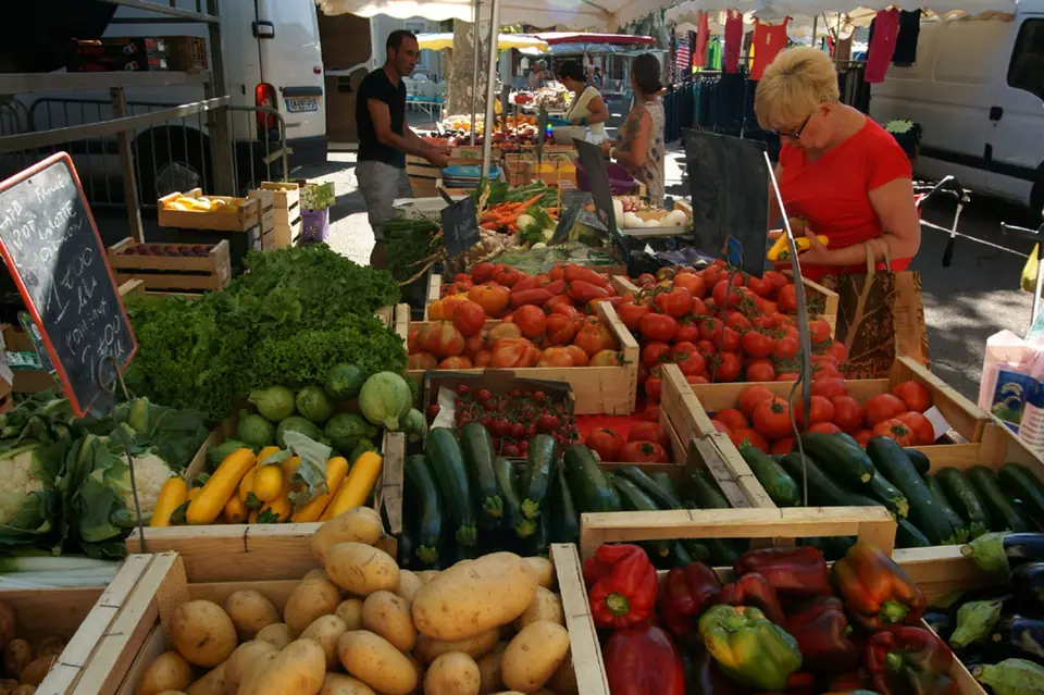 Marché du Centre au Cannet (06)